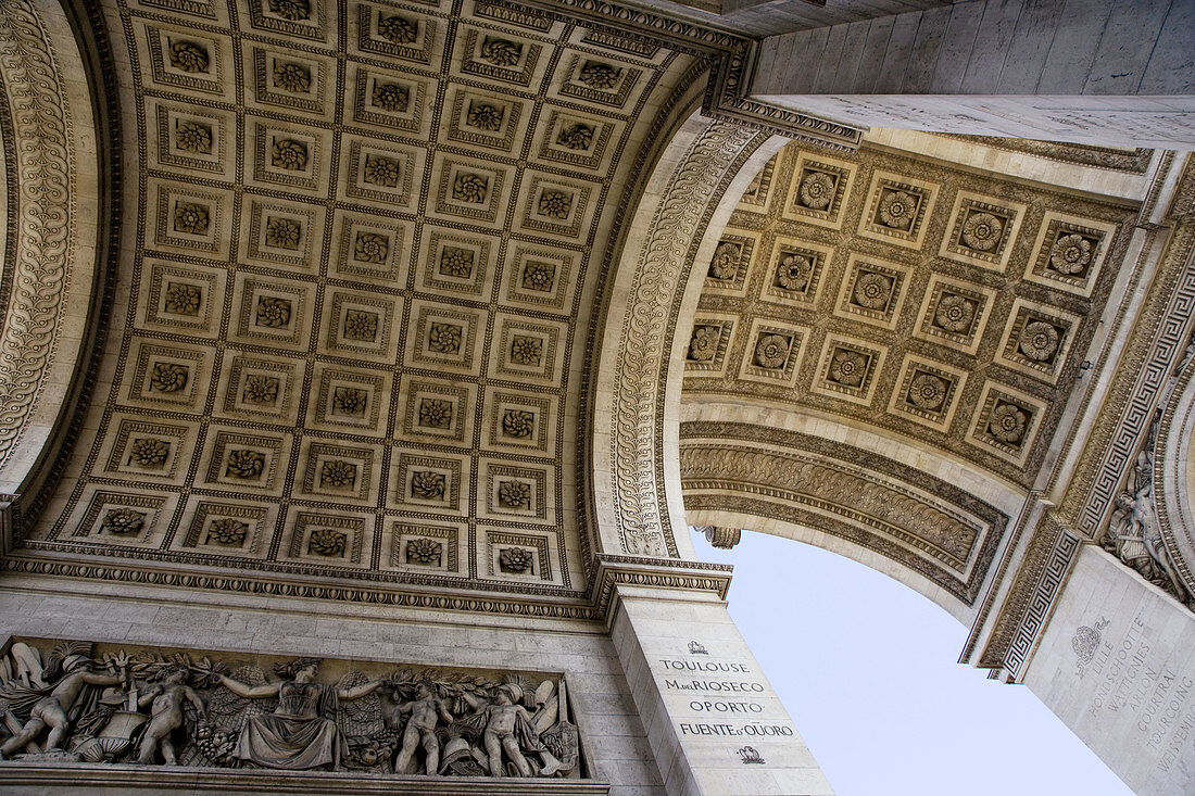 Arc de Triomphe. Paris. France.