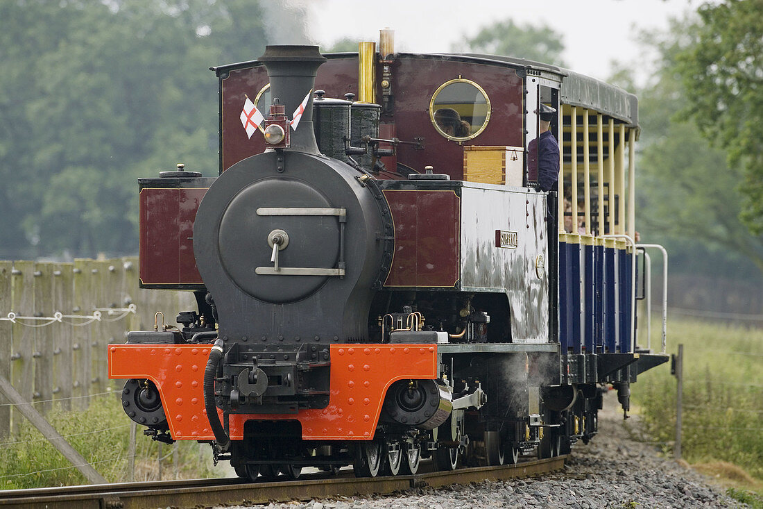 Steam Locomotive Whipsnade Beds Summer