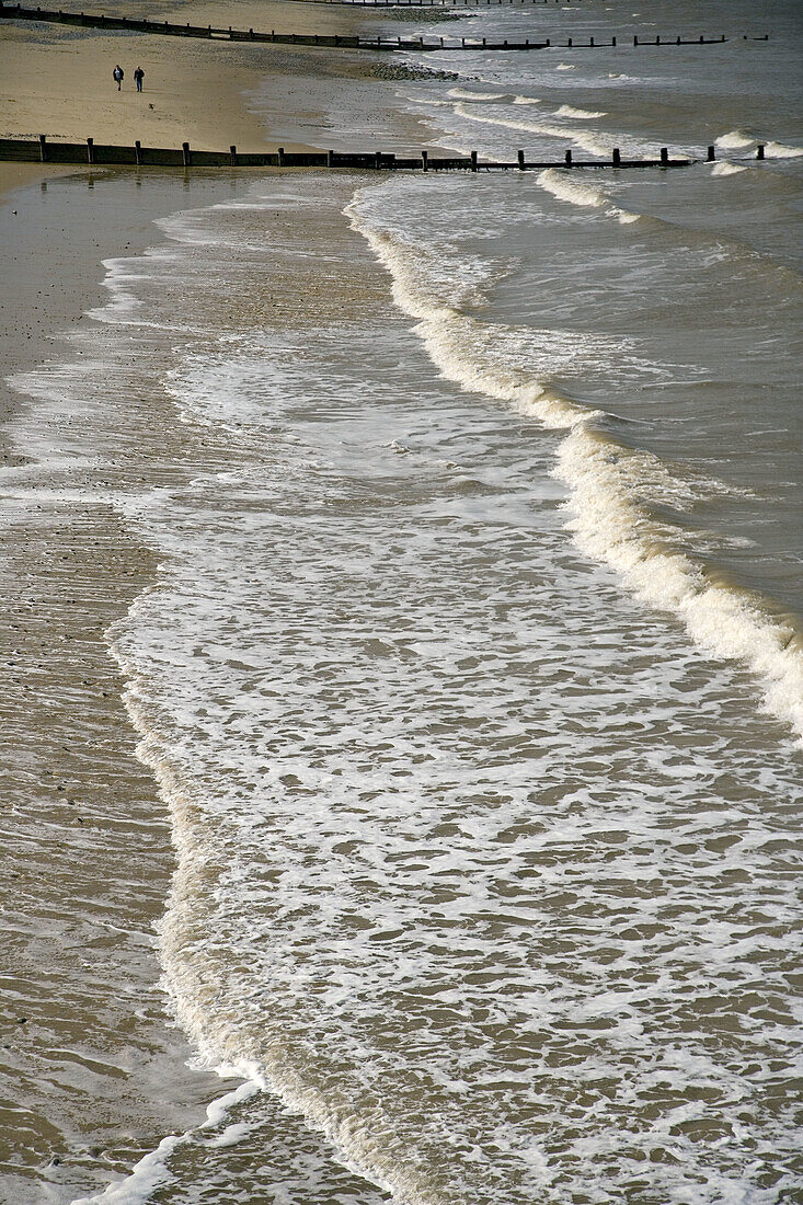 Cromer beach. Norfolk. UK.