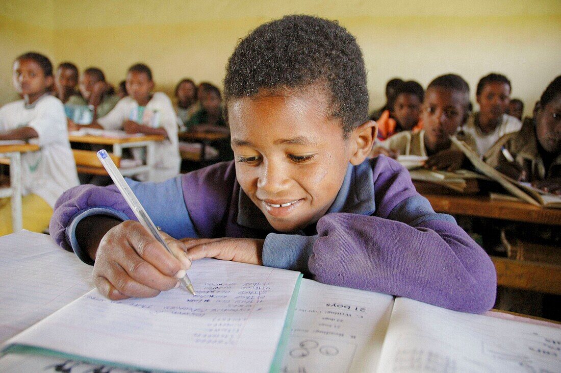 Primary school in Meki. Ethiopia