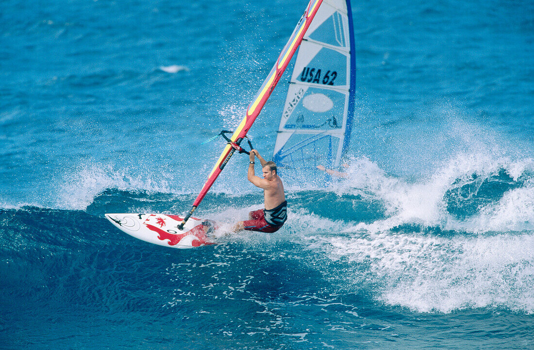 Windsurfing. Maui. Hawaii