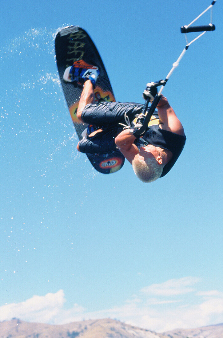 Wakeboarding, Columbia River. Washington. USA