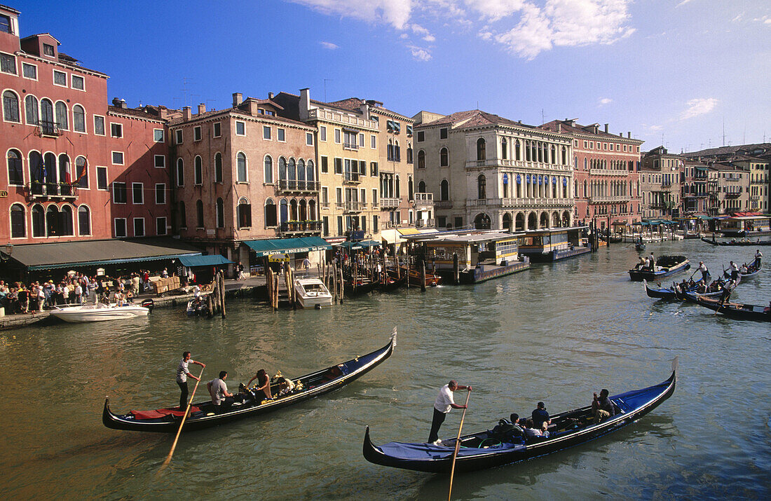 Gondolas. Venice. Italy