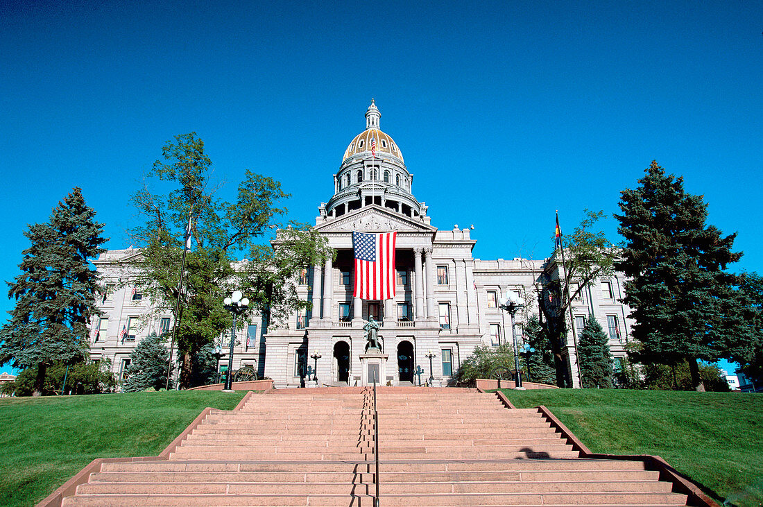 Colorado State Capitol. Denver. USA