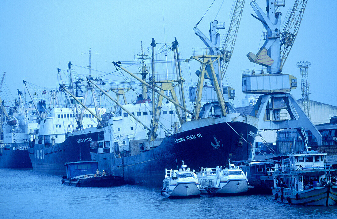 Harbour. Haiphong. Vietnam