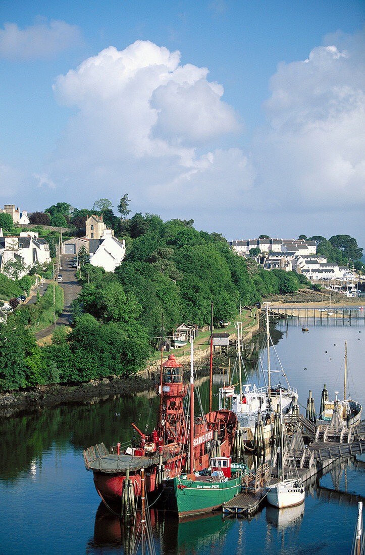 Floating museum. Douarnenez. Brittany. France