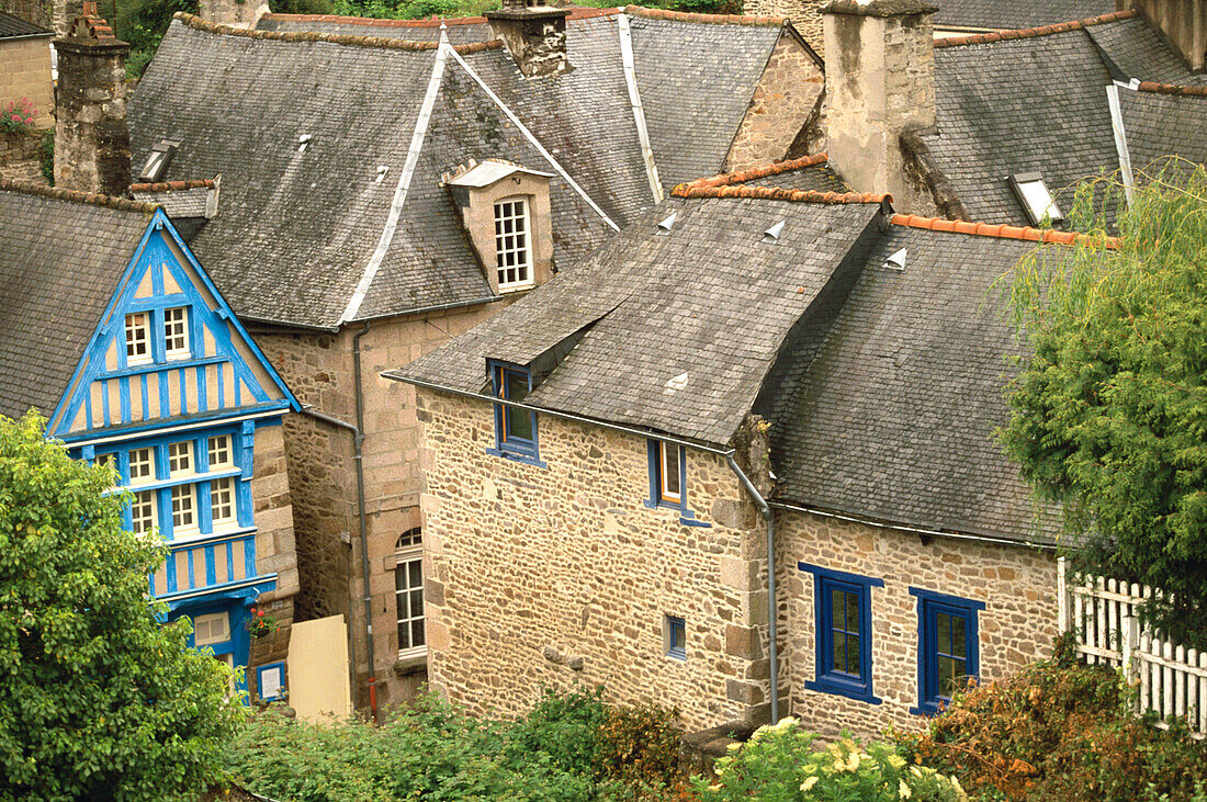 Dinan, old town. Côtes d Armor. Brittany. France