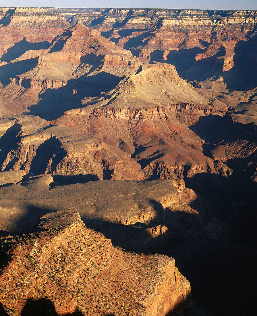 Yaki Point at Gran Canyon National Park. Arizona. USA