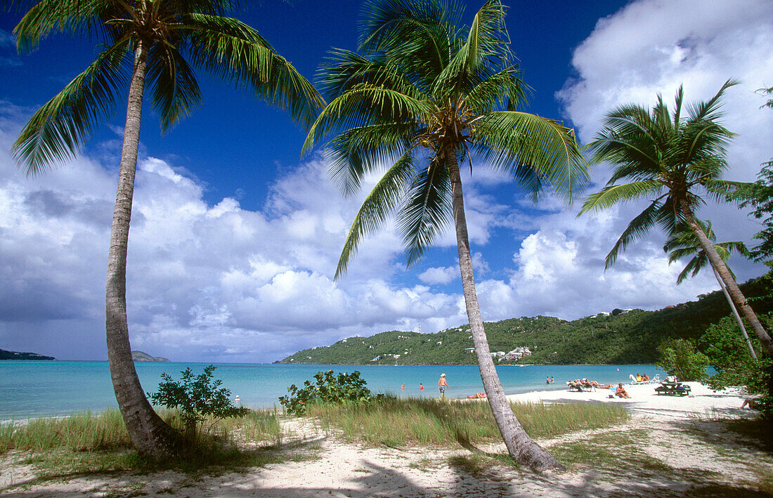 Magens Bay in Saint Thomas Island. U.S. Virgin Islands
