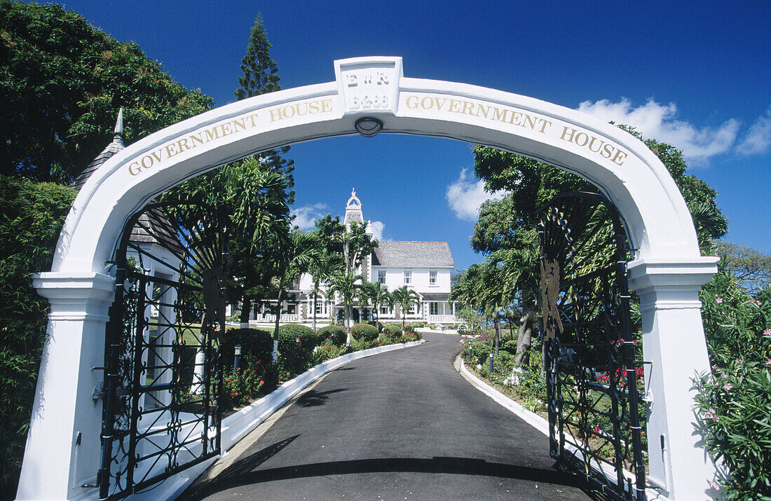 Government House. Castries. Santa Lucia. West Indies. Caribbean