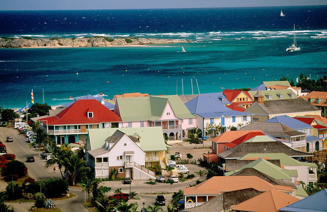 Blue Bay Village in Orient Bay. St. Martin. French West Indies