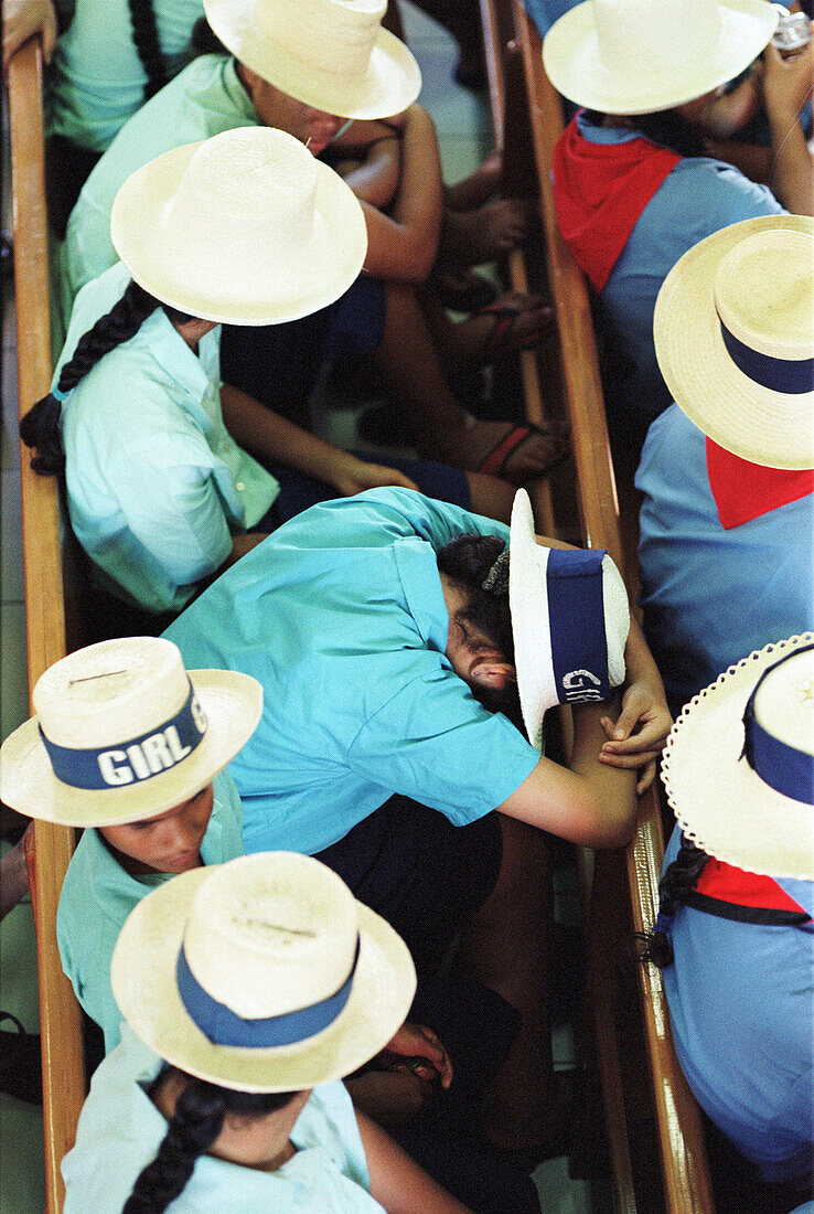 Sunday church service. Avarua, Rarotonga. Cook Islands