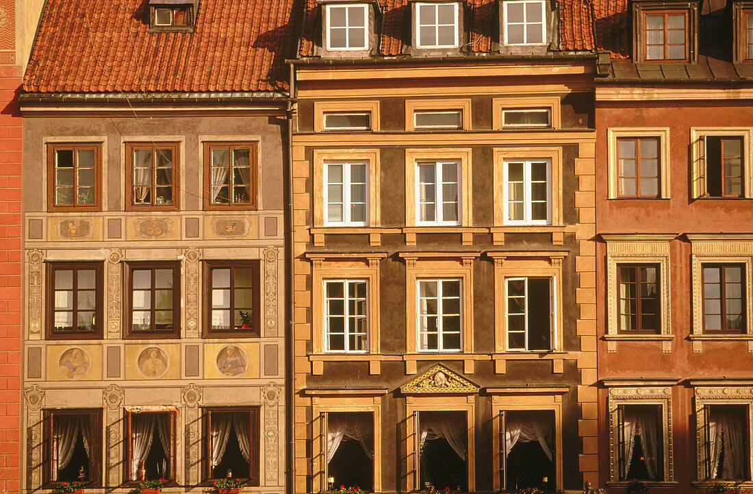 Old Town Market Square (Rynek Starego Miasta). Warsaw. Poland