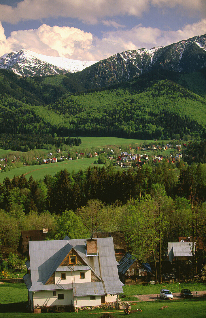 Mount Giewont. Tatra Mountains. Zakopane. Tatra Mountains. Poland