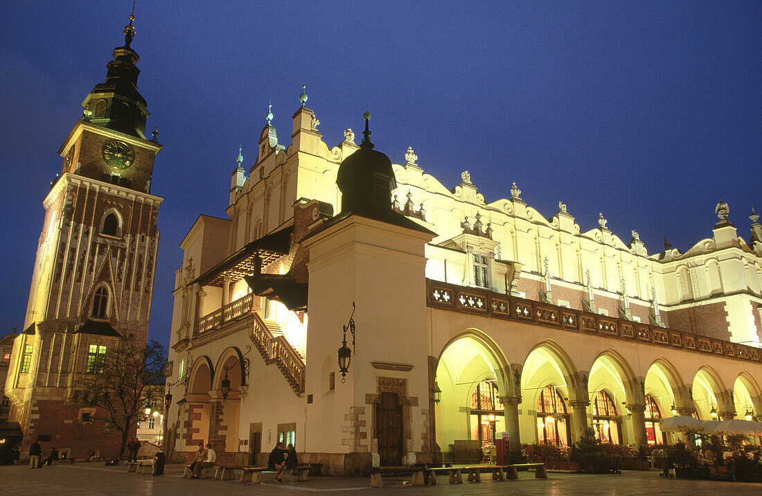 Sukiennice (Cloth Hall). Rynek Glowny. Krakow. Poland