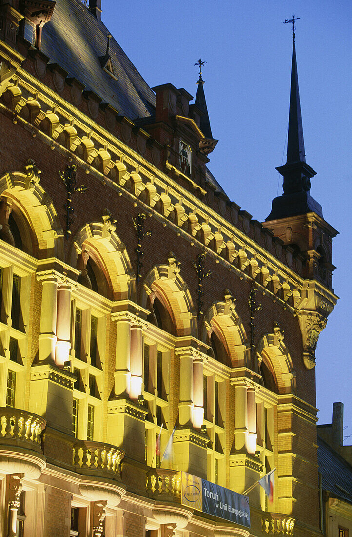 Rynek Staromiejski (The Old Town Market). Torun. Pomerania. Poland