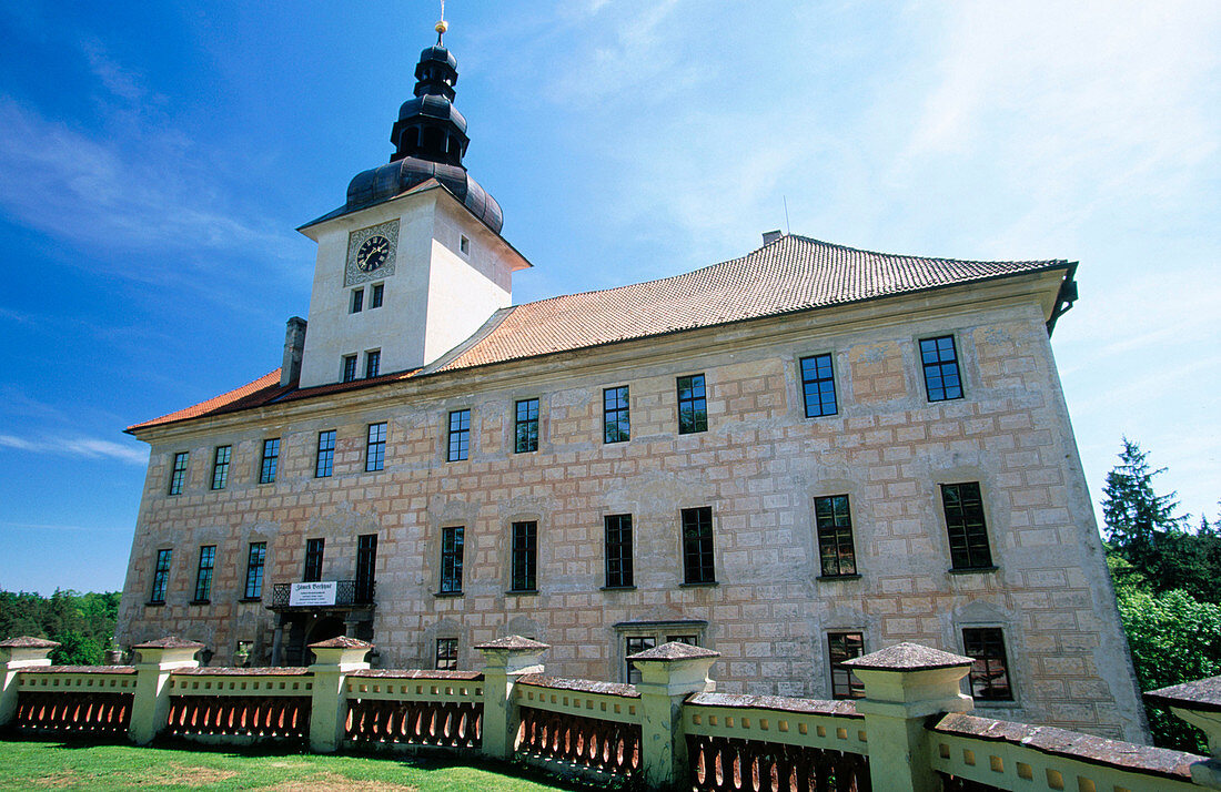 Bechyne Castle. South Bohemia. Czech Republic