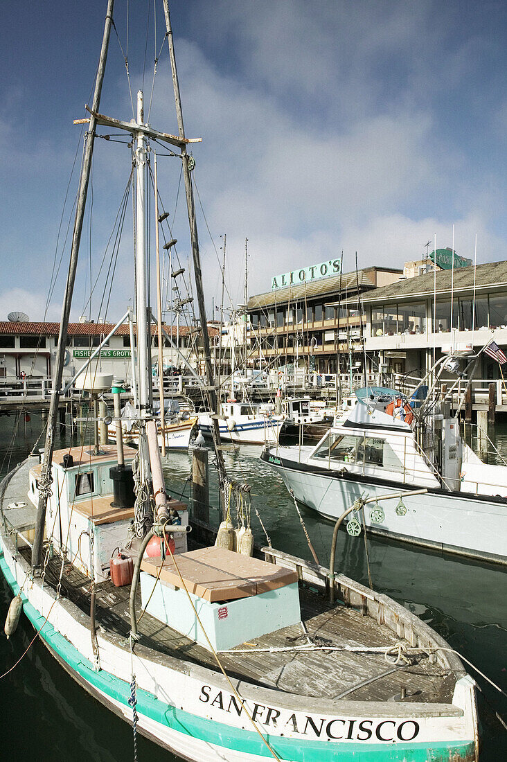 Marina at Fisherman s Wharf. San Francisco. California, USA