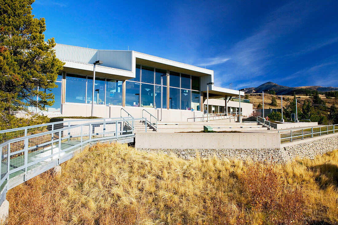 1903 Frank Landslide Interpretive Centre. Frank, Crowsnest Pass area. Alberta, Canada