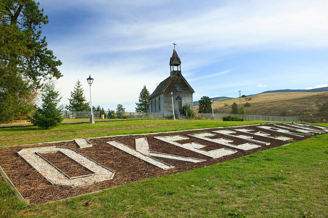 British Columbia ranch (1867-1977), O Keefe Historic Ranch Museum. Vernon. British Columbia, Canada