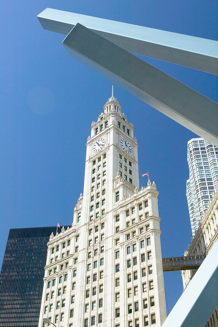 The Wrigley Building. Chicago. Illinois, USA