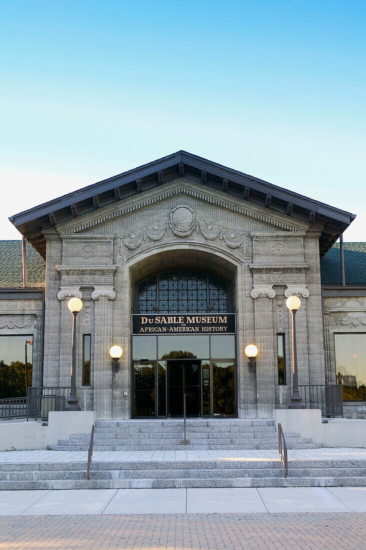 American History building, Hyde Park. Chicago. Illinois, USA