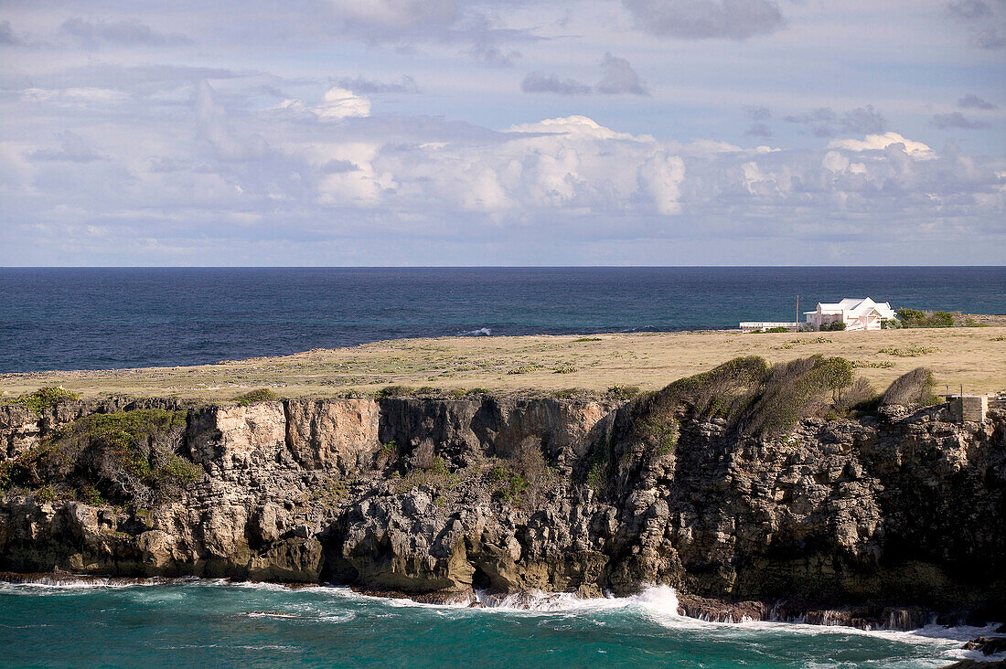 Barbados, East Coast, East Point: Coastal View of Deebles Point