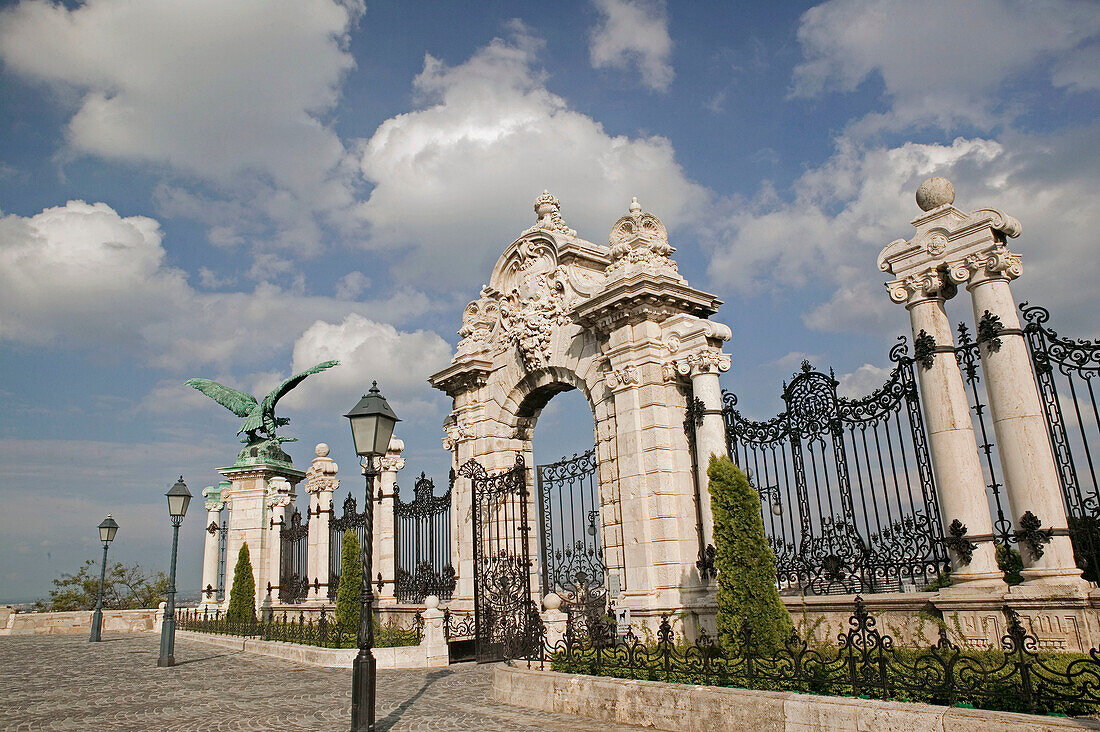 The Corvinus Gate. Castle Hill (Buda). Budapest. Hungary. 2004.