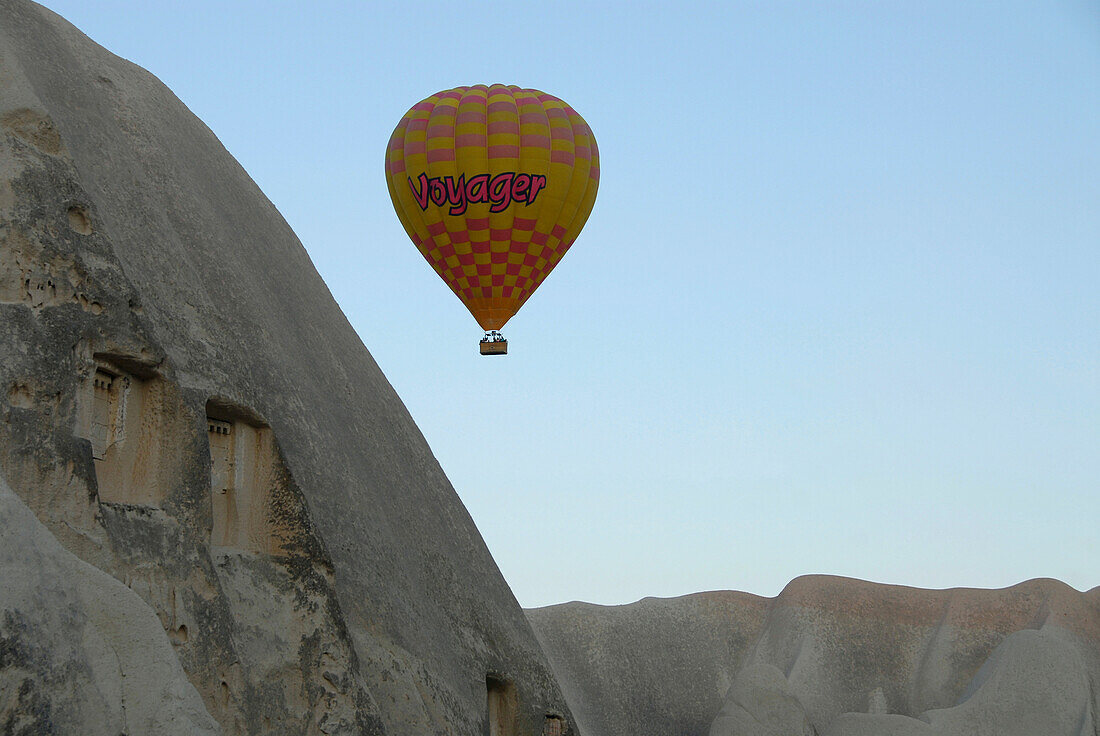 Hot Air Balloon over Cappadocia, Turkey, Europe