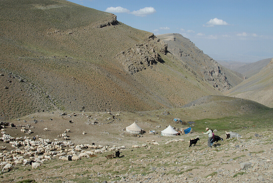 Landschaft between Kozluca und Tashan, Zamanti Highlands, Taurus Gebirge, Türkei, Europa