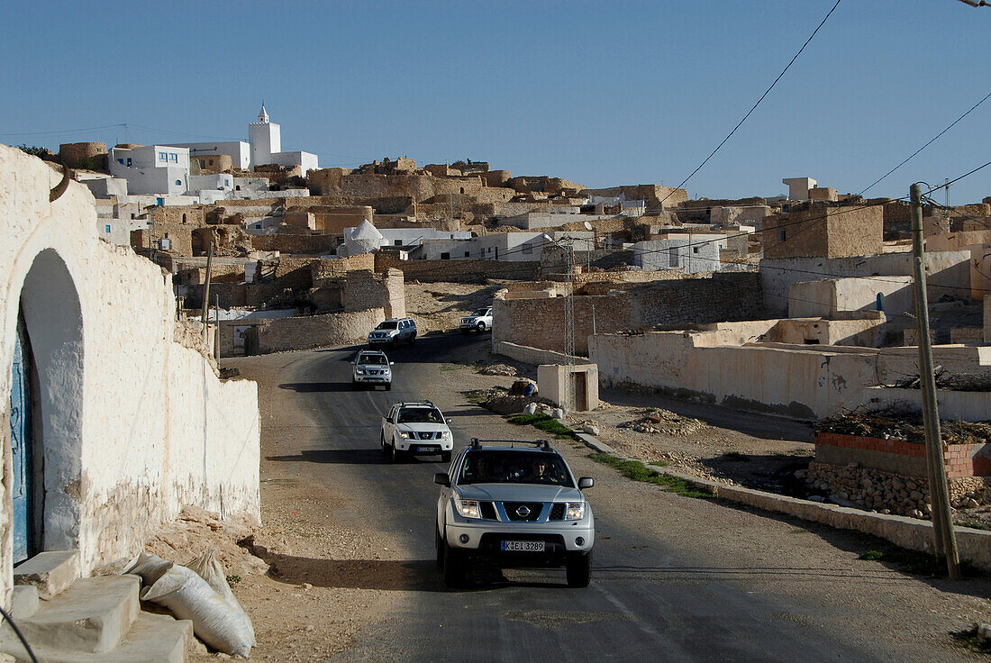 Offroad 4x4 Sahara Reisen, Wüsten Tour mit Geländewagen, Tamezvet, Sahara, Tunesien, Afrika, mr