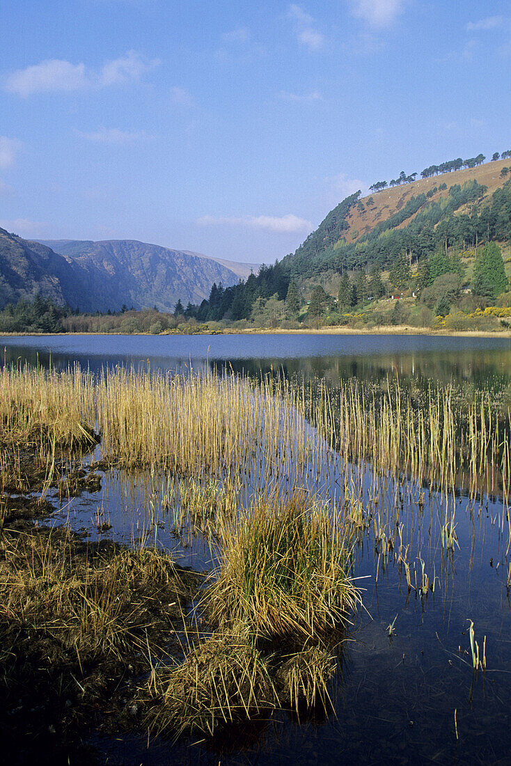 Lower Lake. Glendalough. Wicklow Gap. Co. Wicklow. Ireland.