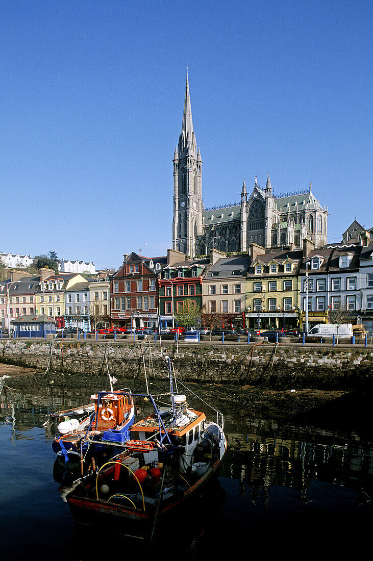 Port, Cathedral. Cobh. Co. Cork. Ireland.
