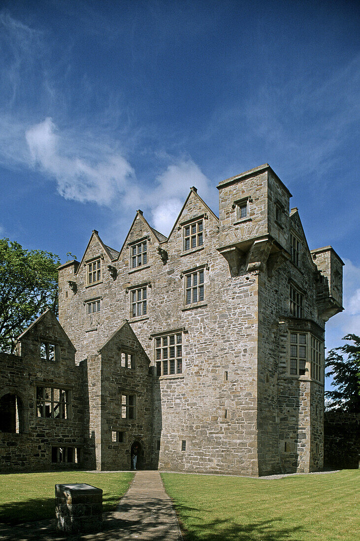 Castle. Donegal. Co. Donegal. Ireland.