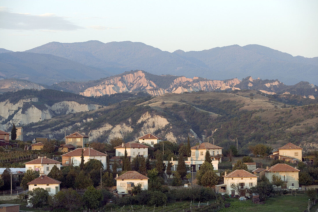 Lozenica village near Melnik. Bulgaria