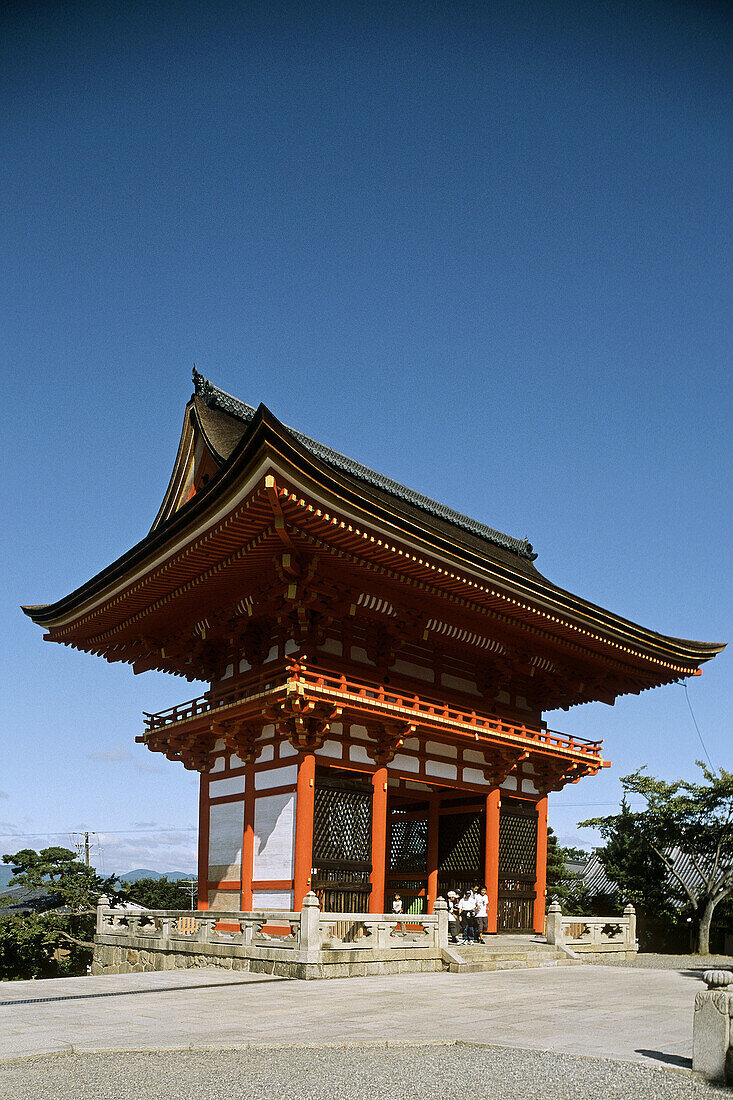 Kiyomizu-dera temple, Kyoto. Kansai, Japan