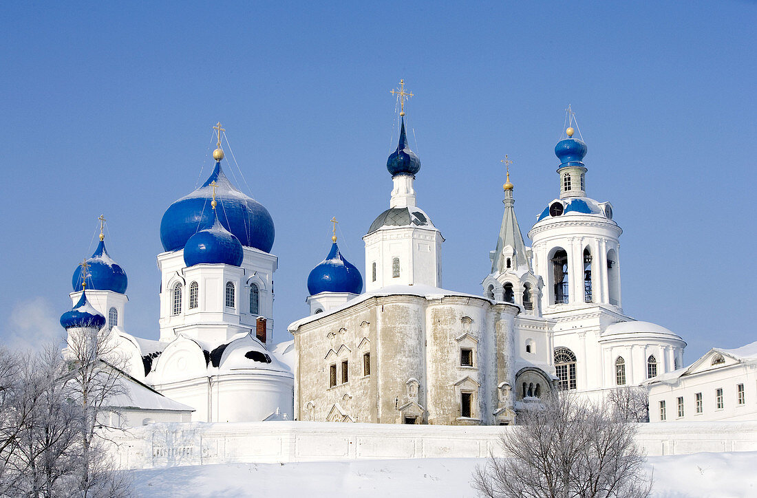 Monastery buildings, Bogoliubovo. Golden Ring, Russia