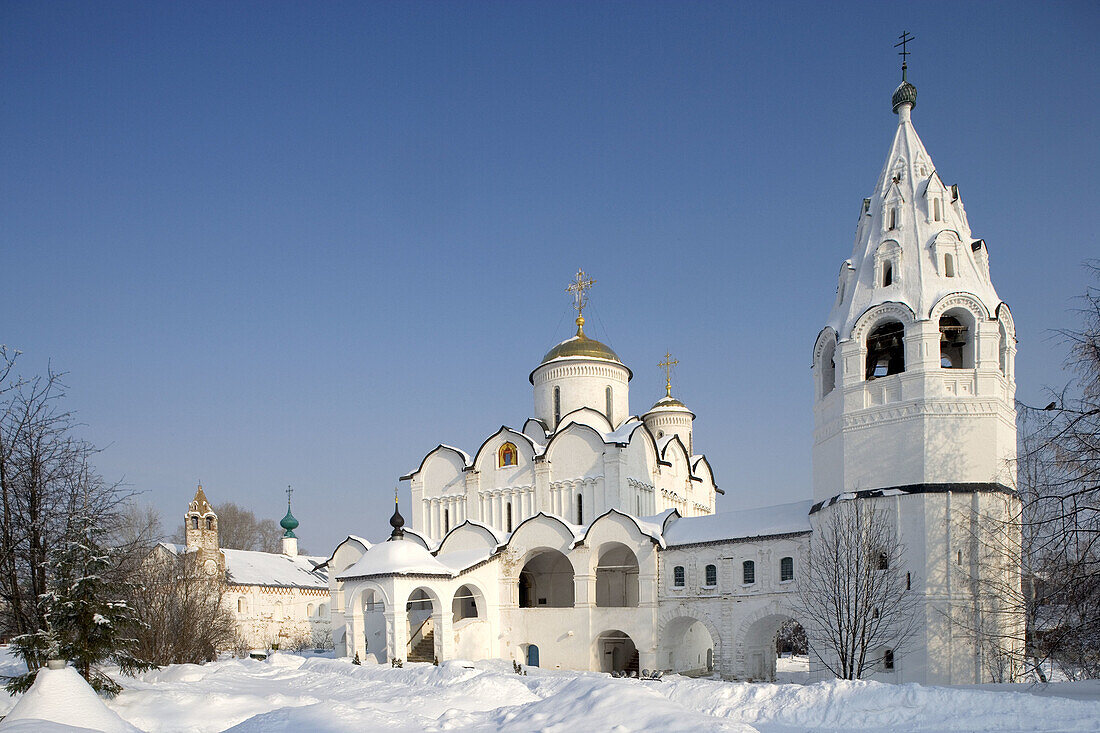 Convent of the Intercession founded in 1364, Suzdal. Golden Ring, Russia