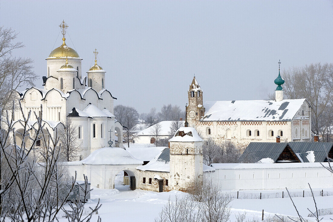 Convent of the Intercession founded in 1364, Suzdal. Golden Ring, Russia