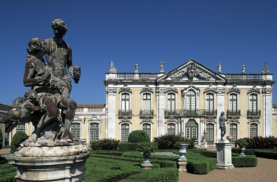 National Palace of Queluz (1747-1794) near Lisbon. Portugal