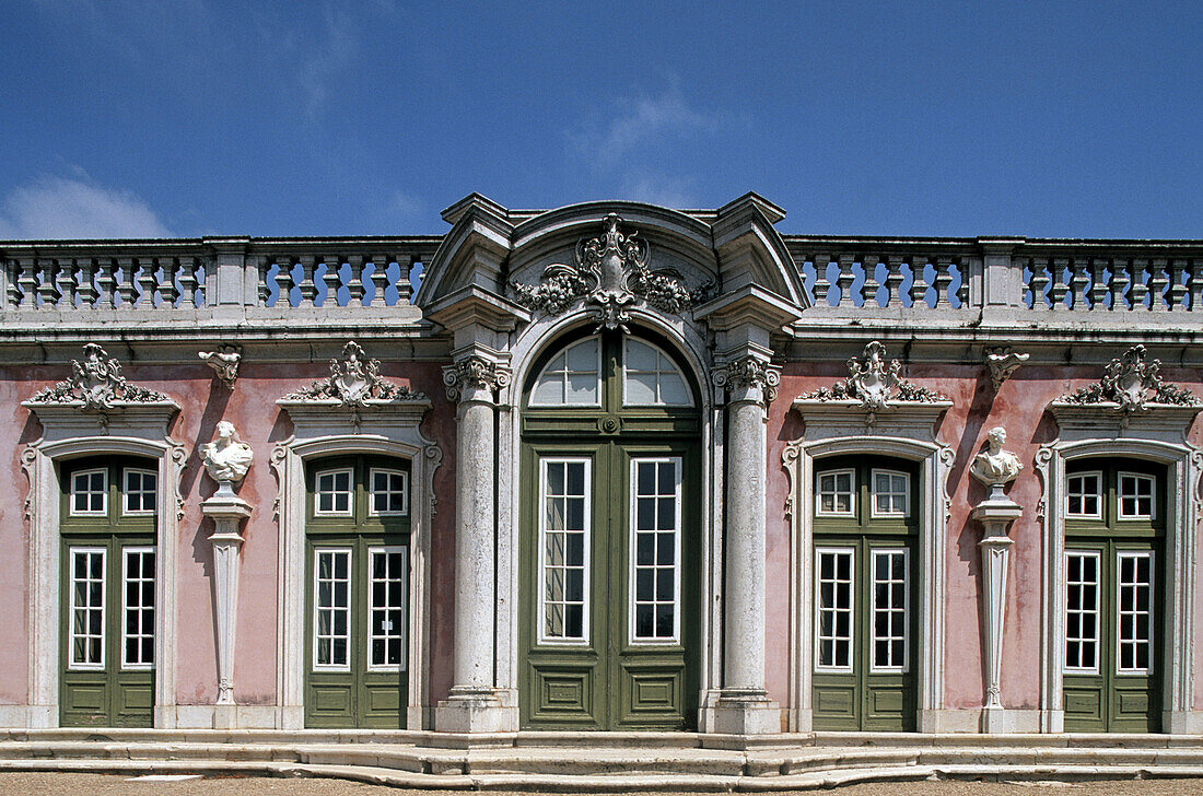 National Palace of Queluz (1747-1794) near Lisbon. Portugal