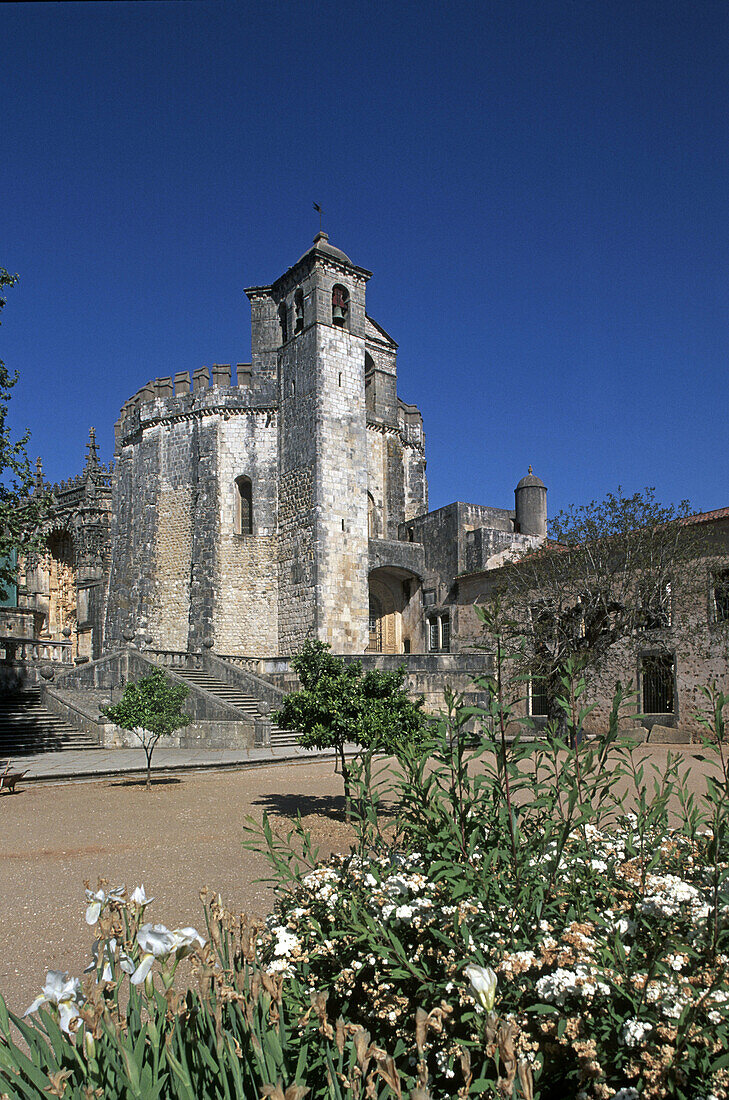 Octagonal church of Convent of the Order of Christ, Tomar. Portugal