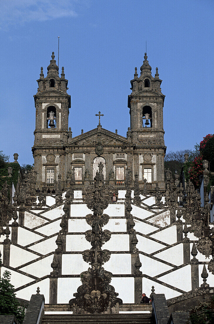 Bom Jesus do Monte sanctuary, Braga. Portugal