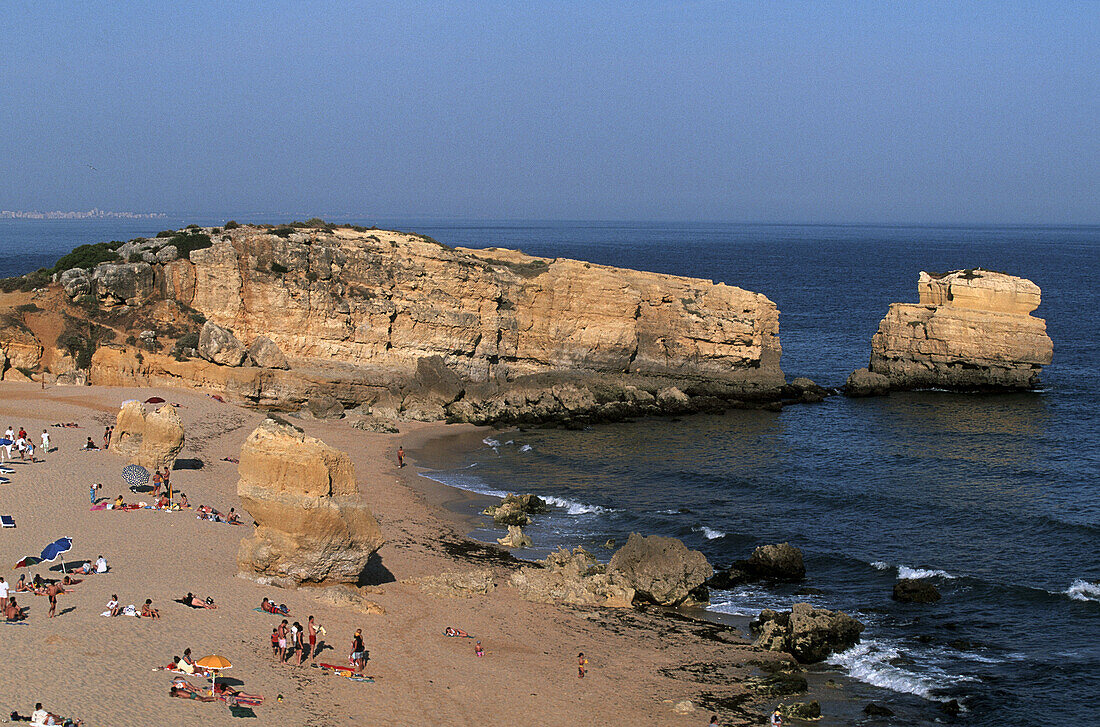 São Rafael beach, Albufeira. Algarve, Portugal