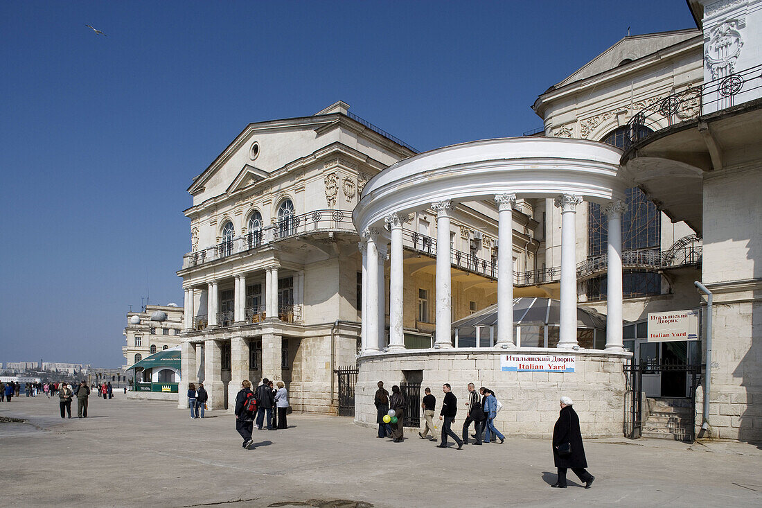 Primorskiy boulevard, Sevastopol. Crimea, Ukraine