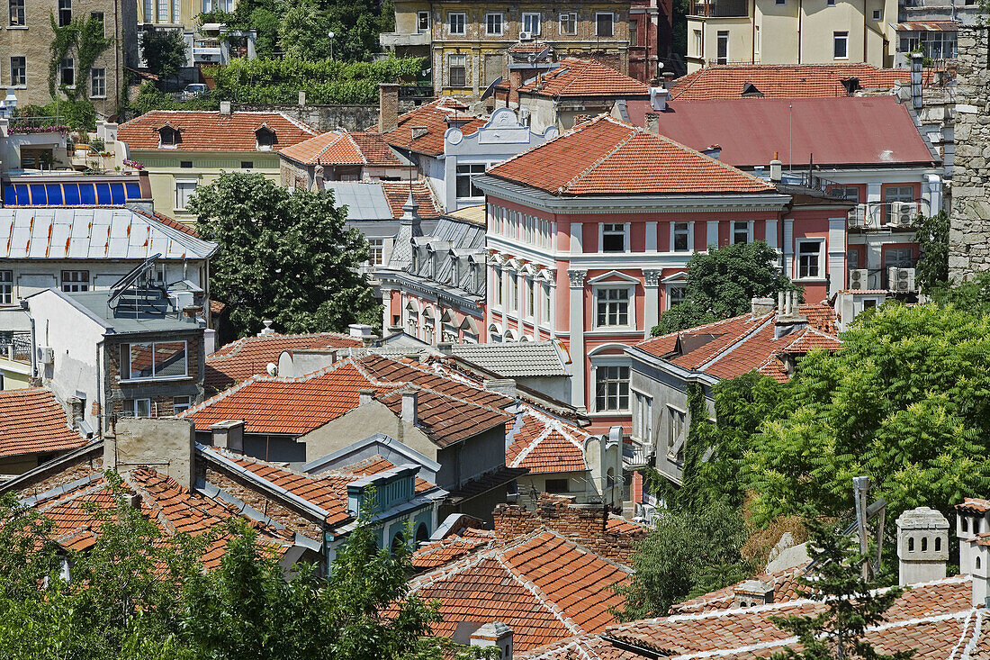 Plovdiv, city centre. Bulgaria.
