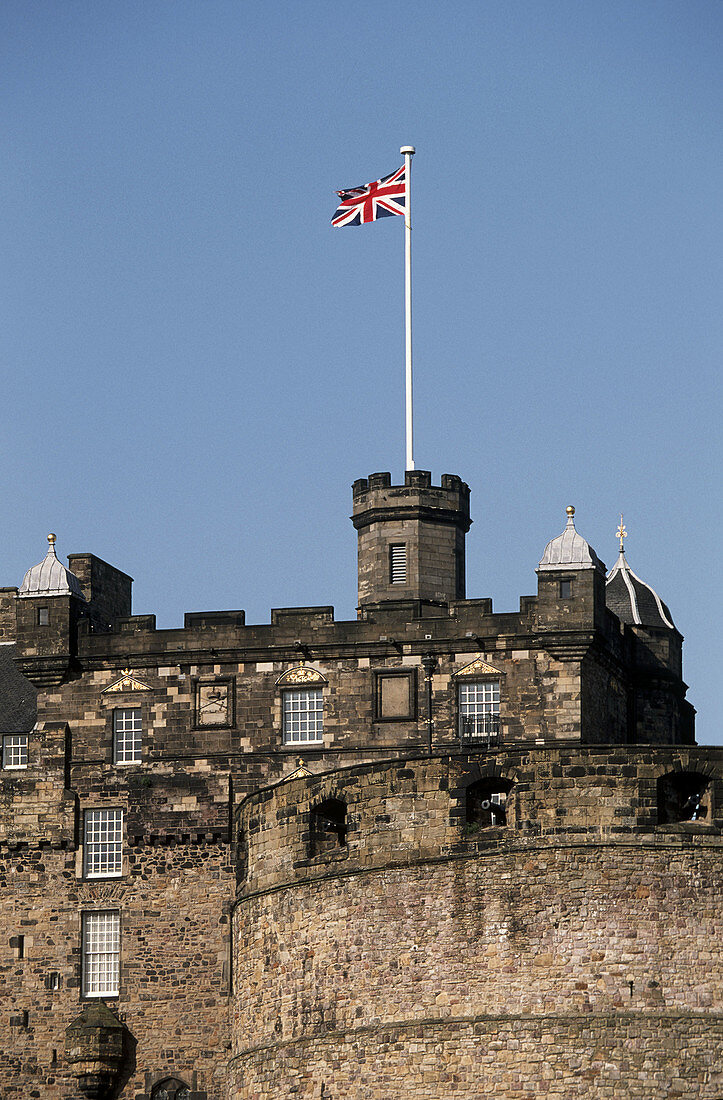 Edinburgh castle. Edinburgh. Scotland. UK.