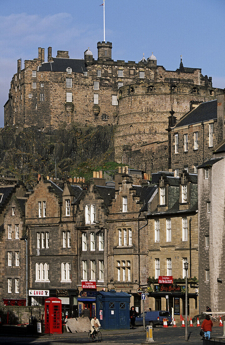 Edinburgh castle. Edinburgh. Scotland. UK.