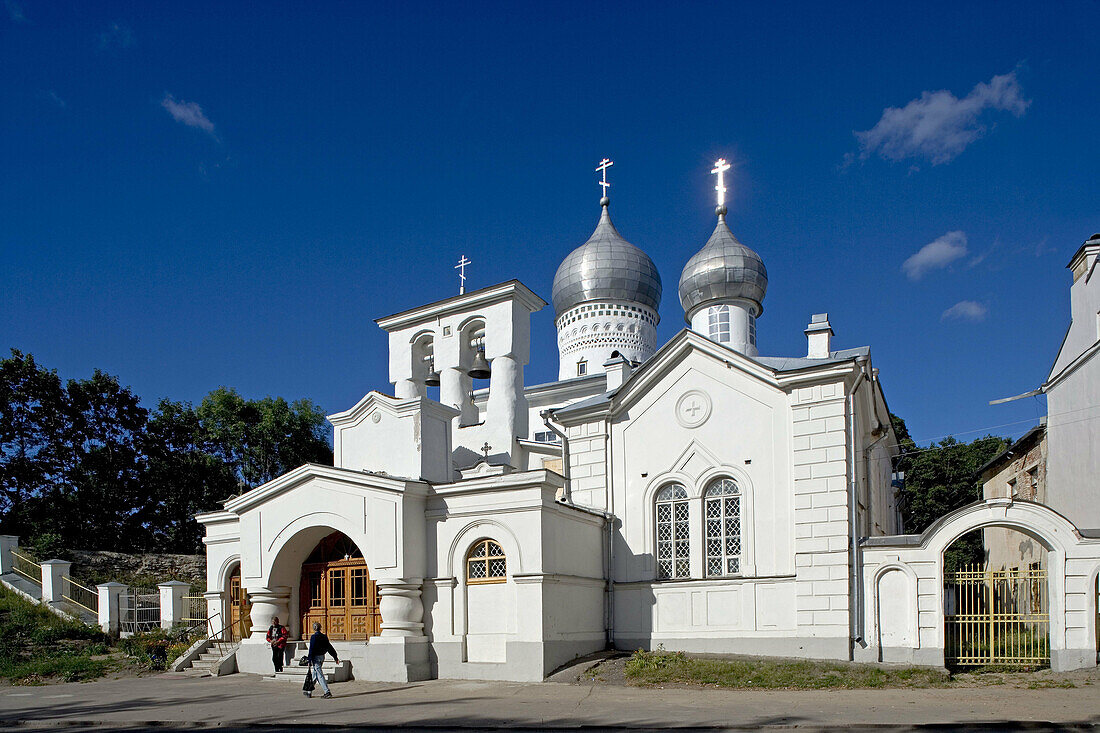 Church of St. Varlaam of Khutyn, 1495. Pskov. Russia.
