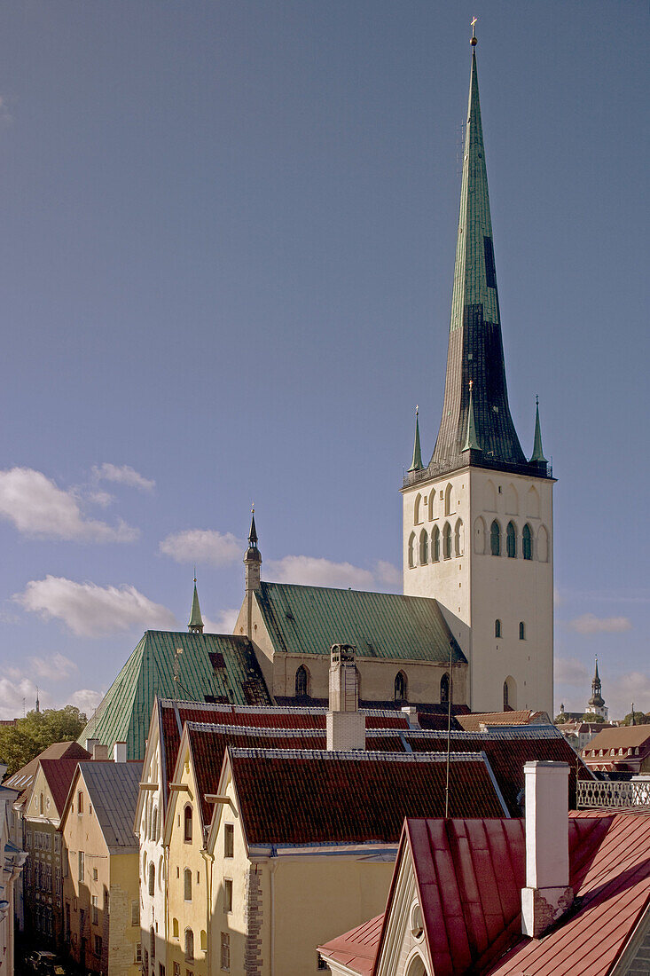 St. Olaf Church. Tallinn. Estonia.